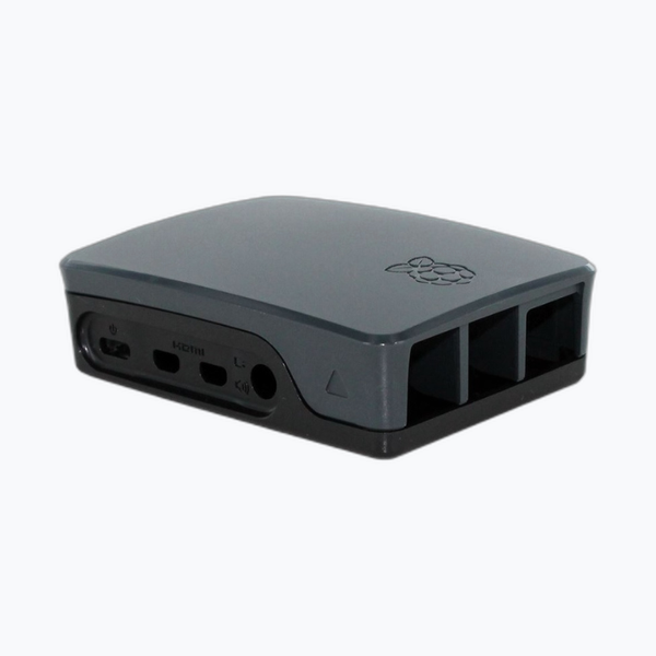 Official Raspberry Pi 4 Case (Black/Grey)